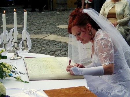 Nati és Norbi Esküvője Balatonfüreden - fotó: Szendrei Gábor