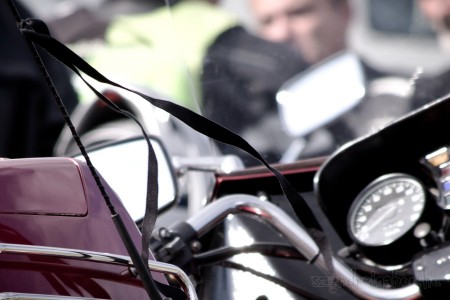 Motoros megemlékezés a lengyelországi balesetben elhunyt áldozatokra.