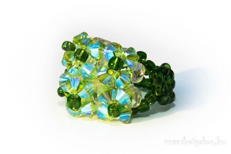 Swarovski kristály gyűrű eladó - Ékszerfotó: Szendrei Gábor