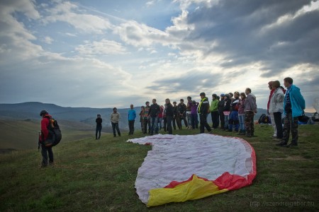 Önálló repülés siklóernyővel Fedémesen - Szendrei Gábor