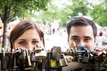 Timi és Robi jegyespár fotózása Budapesten - fotó: Szendrei Gábor