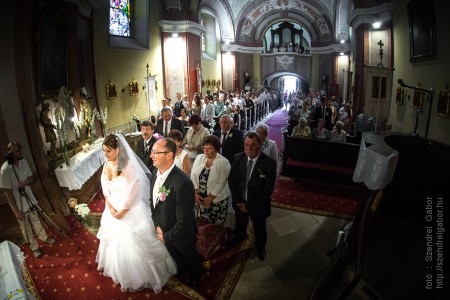 Ági és Zoli esküvői fotói Kecskéden - fotó: Szendrei Gábor